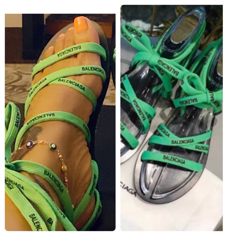 COPY - Balenciaga  strap ups sandal